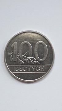 100 złotych 1990 idealna