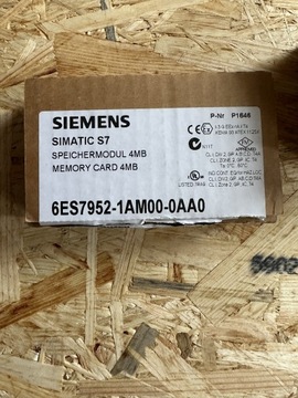 Nowa karta pamięci Siemens 6ES7952-1AM00-0AA0