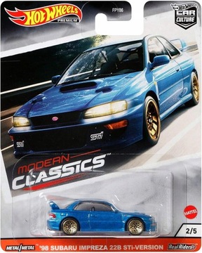 Hot Wheels samochodzik '98 Subaru Impreza 22B STI