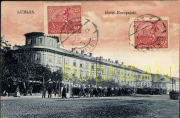 LUBLIN Hotel Europejski 1923