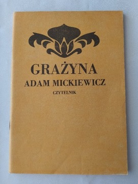 GRAŻYNA – Adam Mickiewicz