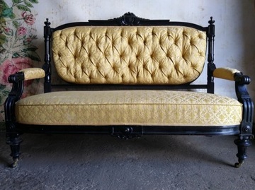 WYPRZEDAŻ *Pałacowa sofa szwedzka, oryginał XIXw*