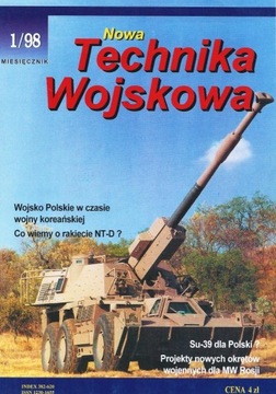 Magnum   NOWA  TECHNIKA  WOJSKOWA   Rocznik 1998 r