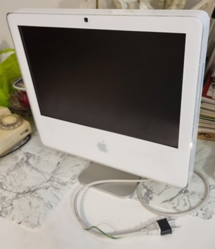 Apple iMac A1208, 2x2Ghz, 4GB RAM, kompletny, uszk