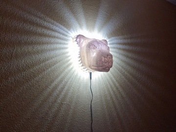Lampka nocna z refleksami świetlnymi - LEW