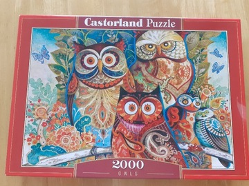 Puzzle Sowy Castorland