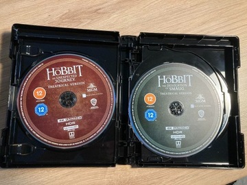 Hobbit + Władca Pierścieni 6x Blu-ray 4K PL Kinowa