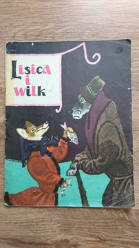 książka Lisica i Wilk A. N. Tołstoja bajka ludowa 
