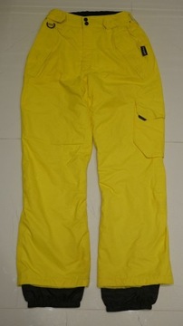 Spodnie Narciarskie Crivit r. 48 Thinsulate Żółte