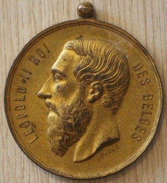 LEOPOLD II ROI - BELGIA, FESTIVAL DE CINEY 1897