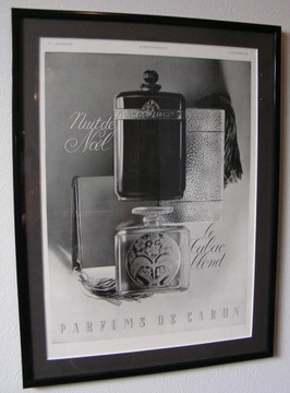 Reklama art deco: Perfums de Caron 1936