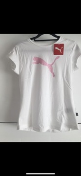 T-shirt biały puma
