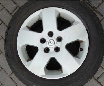 Felgi aluminiowe OPEL 16" + Opony Letnie Gratis