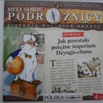 VCD Byli sobie podróżnicy imperium Dżyngis Chana