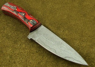 Alistar nóż taktyczny , custom damast damastu  6n