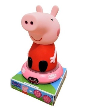 Peppa lampka nocna różowa