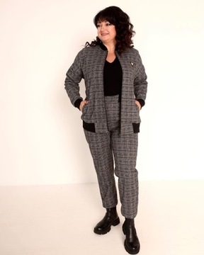 Zestaw Garniturów Casualowych Plus Size, damski