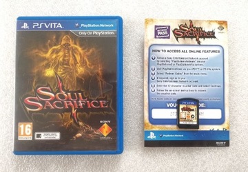 UNIKAT GRA SOUL SACRIFICE PS VITA JAK DARK SOULS