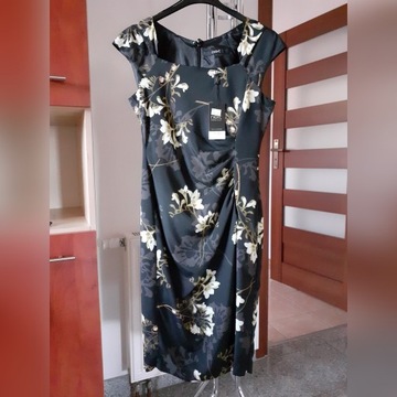 NOWA Sukienka ołówkowa NEXT kwiaty rozmiar 36