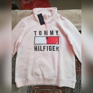 Tommy Hilfiger różowa bluza rozmiar S