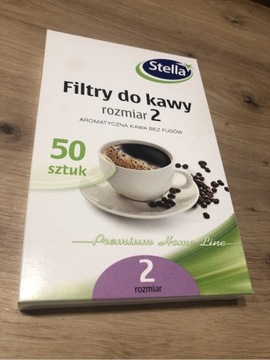 Filtry do kawy Stella, rozmiar 2 - 46szt.