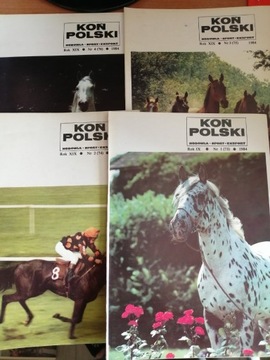 Koń Polski . Hodowla, sport, export. Rocznik 1984