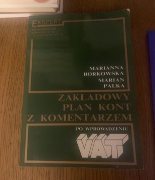 Zakładowy plan kont z komentarzem