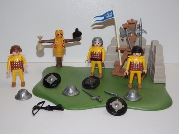 b27 playmobil rycerz trening ćwiczenia 