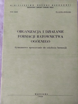 Organizacja i Działanie Formacji Ratownictwa Ogóln