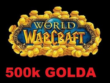 WOW WORLD OF WARCRAFT 500K GOLDA SILVERMOON A/H