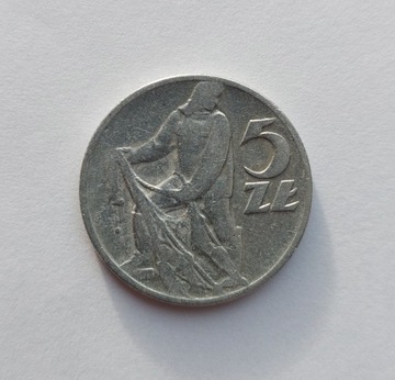 5 zł RYBAK  1958 r. 