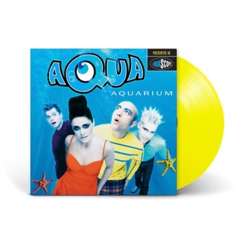Aqua  "Aquarium" 1997/2021 Yellow Vinyl