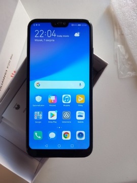 Huawei p20 lite 4/64gb czarny różowy