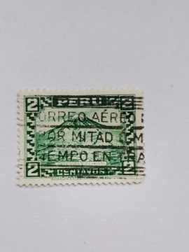 122. Znaczek pocztowy Peru kasowany