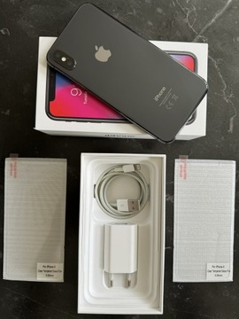 iPhone X 64GB Space Gray / gwiezdna szarość.