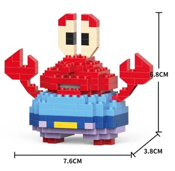 Klocki Spongebob Mr. Krabs Pan Krab Figurka