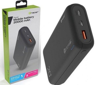 Nowy Powerbank Tracer 20000 mah Quick Charge 3.0