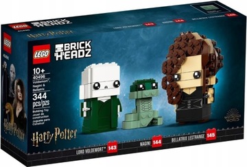 LEGO BrickHeadz 40496 Voldemort Nagini i Bellatrix