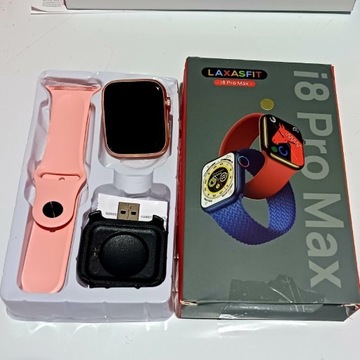 Smartwatch I8 Pro Max 2024 Różowy