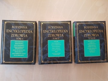 Rodzinna Encyklopedia Zdrowia TOM I-III Komplet