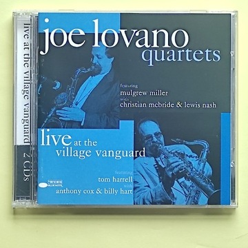 LOVANO Joe Quartets -Live Village Vanguard-2CD
