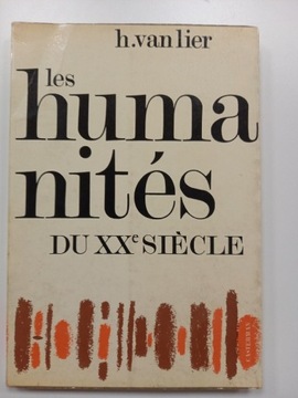 Les humanites du XX siecle. H Vanlier PO FRANCUSKU