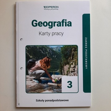 Geografia 3 zakres podstawowy, Karty pracy, Operon