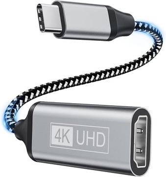 Adapter USB C na HDMI, adapter typu C na HDMI 4K