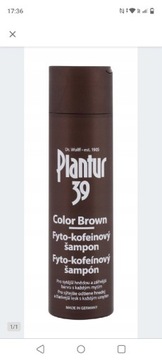 Plantur 39 szampon do brązowych włosach 