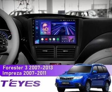 Radio Teyes CC3 360 6+128Gb  Forester 3 2007-2013