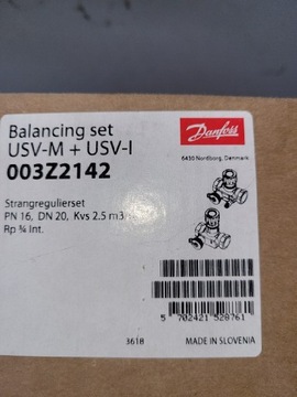 Zawór równoważący zawory Danfoss 3/4"