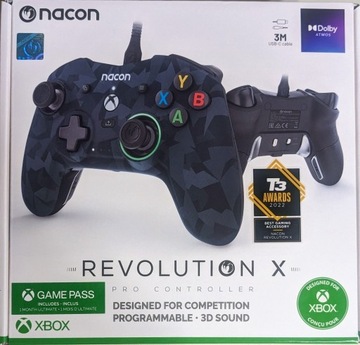 NACON Revolution X PRO Controller nowy!+case+Dolby