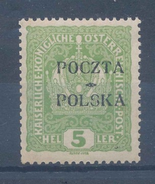 1919 KRAKOWSKIE, 5h. Fi.31, V FORMA ** 4