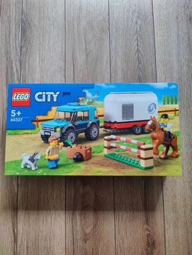 LEGO 60327 City - Przyczepa do przewozu koni